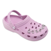 EVA Summer Sandals Women's Clogs Girls Cute Garden Shoes Outdoor with Alphabet Decorated