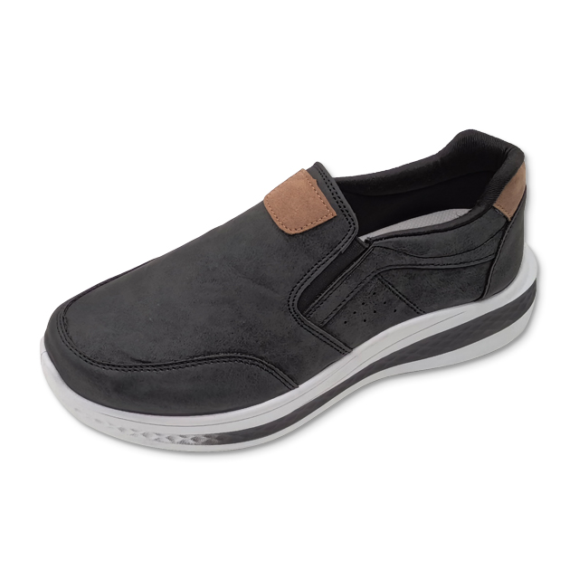 Simple Mature Style Gentleman Retro Fashion Comfortable Slip On Mens Loafer Shoes Casual