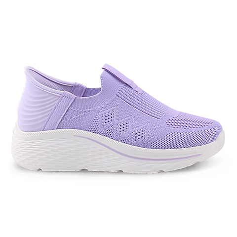 Cushioning Sneakers Breathable Knit Upper Shoes Component for Women Injected Shoes