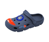 Children's EVA Shoes Solid Color Waterproof Space Rocket Decoration Slippers
