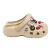 Women's EVA Shoes Solid Color Trendy Letter Decorated Slippers