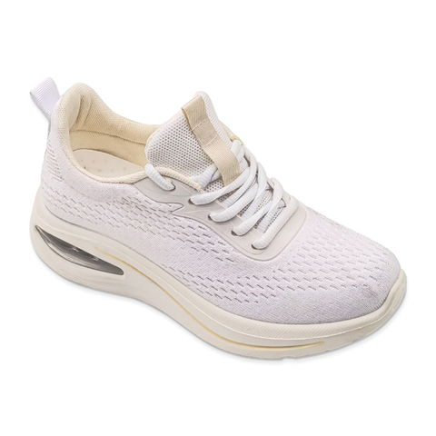 Women's Injection Shoes Solid Colored Sports Shoes Walking Casual Knitted Shoes