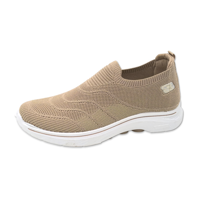 Men's Injection Shoes Fly Woven Non-slip Casual Thick Soled Walking Shoes