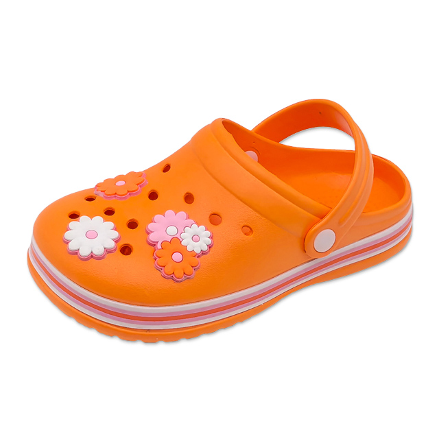 Kid's Platform Garden Shoes Solid Color Indoor And Outdoor Non Slip Slippers