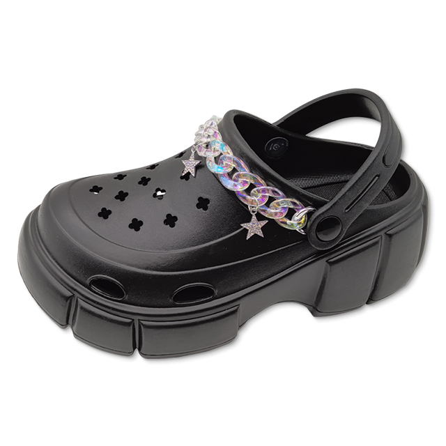 EVA Slippers for Women Softness Walking Shoes with High Soled Vogue Sandals