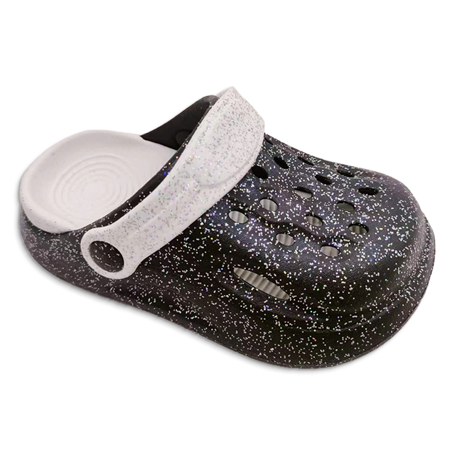 Children’s EVA Garden Shoes Vogue Beach Sandals Summer Slippers Soft Kids Outdoor Slippers with Sequins