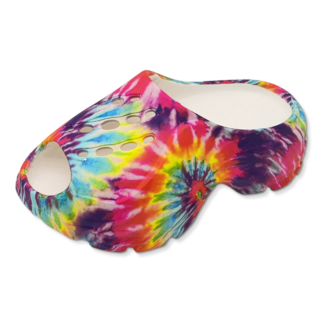 EVA Soft Sole Women's Shoes Outdoor Beach Shoes Girl's Slippers Colorful Mixed Colors with Thick Bottom