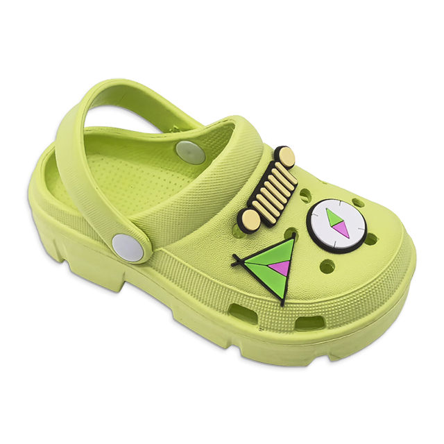 Kid’s EVA Shoes Fashion Cute Garden Shoes Baby Boys Outdoor Sandals Slippers With Shoe Upper Decoration