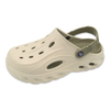 Men's EVA Beach Sandals Outdoor Shoes with Platform Style soft-soled Summer Two-tone Garden Shoes