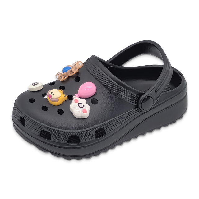 Kid's EVA Fashion Sandal Cute Beach Garden Shoes Solid Color Sole Waterproof Garden Shoes