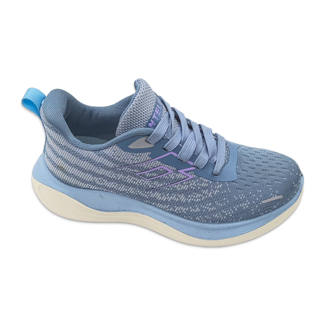 Women's Injection Shoes Knitted Outdoor Breathable Casual Sports Thick Soled Shoes