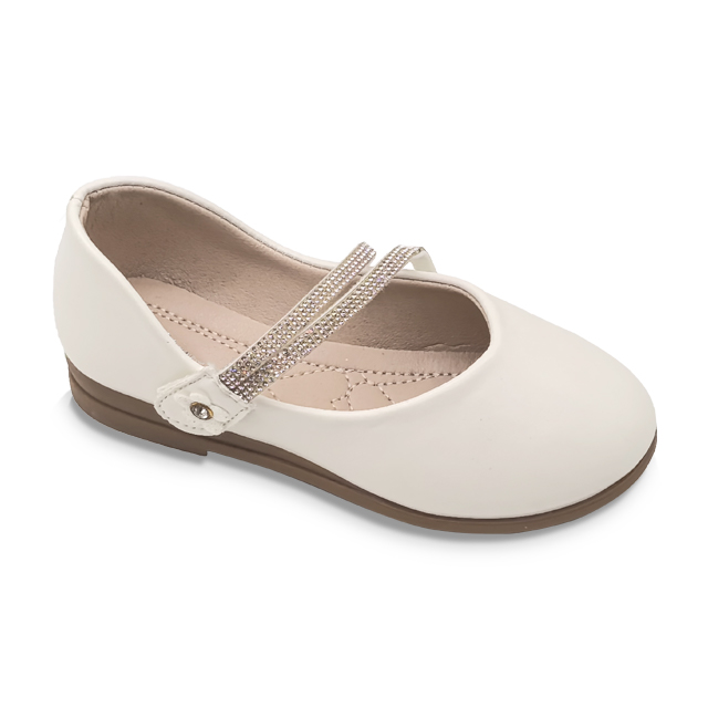 Kid’s Shoes Leisure Leather Shoes Soft Girls With Drill Princess Casual Shoes