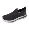 Men's Shoes Outdoor Knit Lace-Up Walking Casual Running Thick Soled Shoes Breathable And Warm