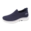 Men's Injection Shoes Fly Woven Non-slip Casual Thick Soled Walking Shoes
