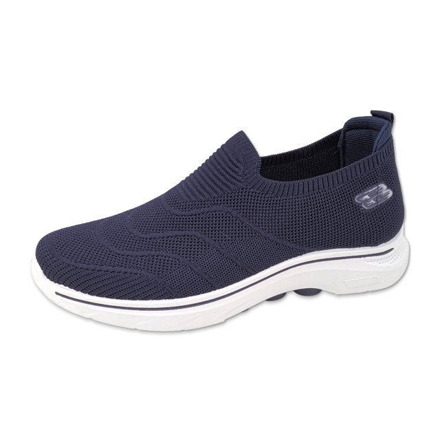 Men's Injection Shoes Fly Woven Non-slip Casual Thick Soled Walking Shoes
