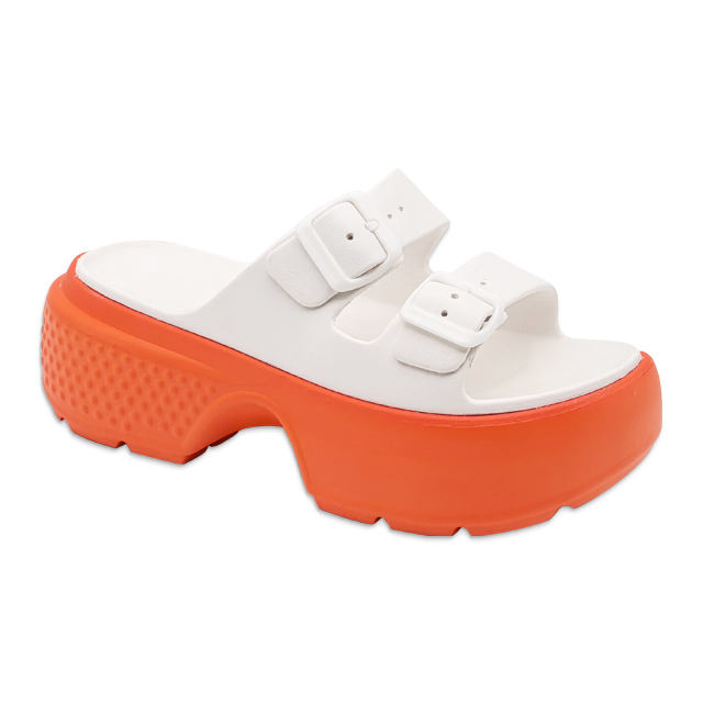 EVA Fashion Sandals Double Buckle Soft Cloud Ladies Shoes Sandalias Platform Sandals