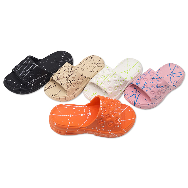 Kid’s EVA Printed Slippers Slides For Boys And Girls Fashion Soft Foam Thick Sole Sandals Shoes