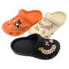 EVA Soft Clogs Garden Shoes for Women And Girls Comfortable Shoes Solid Color Slippers With Exquisite Accessories