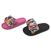 Children's EVA Shoes Solid Color Sole Waterproof Colorful Sequined Slippers