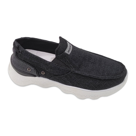 Simple Mature Style Gentleman Retro Flying Knitting Mens Loafer Shoes Casual