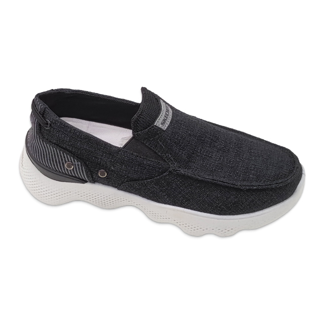 Simple Mature Style Gentleman Retro Flying Knitting Mens Loafer Shoes Casual