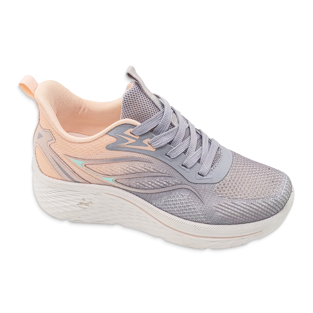 Women Injection Shoes Outdoor Breathable Gradient Shoes Casual Sports Thick Soled Shoes