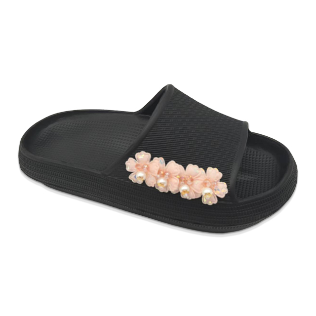 Women's EVA Slippers Indoor Sandal Summer Solid Color Slippers with Thick Soft Bottom