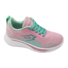 Women's Injection Shoes Knitted Mixed Color Casual Sports Thick Soled Shoes