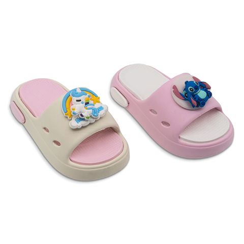 Children's EVA Slippers Cartoon Decoration Home Shoes for Boys And Girls Summer Soft Indoor Outdoor Sandals