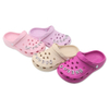 EVA Summer Sandals Women's Clogs Girls Cute Garden Shoes Outdoor with Alphabet Decorated