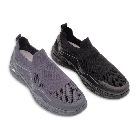 Men's Shoes Outdoor Knit Lace-Up Walking Casual Running Sport Shoes