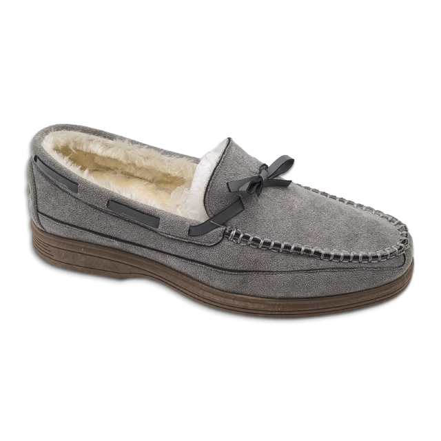 Men's Casual Flat Shoes Velvet Leather Loafers Autumn And Winter