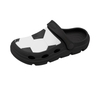 Children's EVA Shoes Solid Color Waterproof Football Decoration Slippers