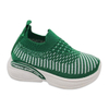 Kid's Injection Shoes Flying Knitted Walking Shoes Solid Color Mesh Casual