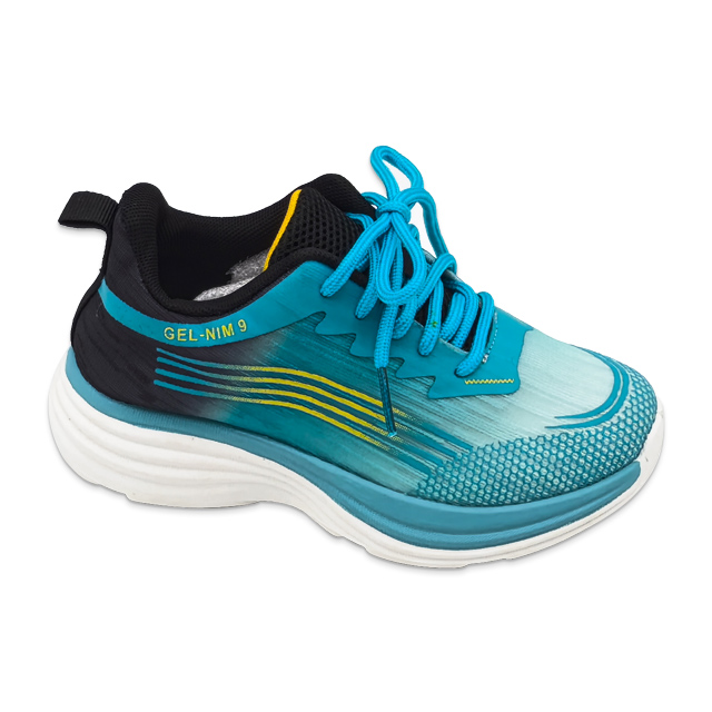 Children's Knitted Sneakers Fashion Gradient Color Sports Shoes