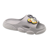 Men's EVA Shoes Solid Color Waterproof Cartoon Bear Decoration Indoor Slippers