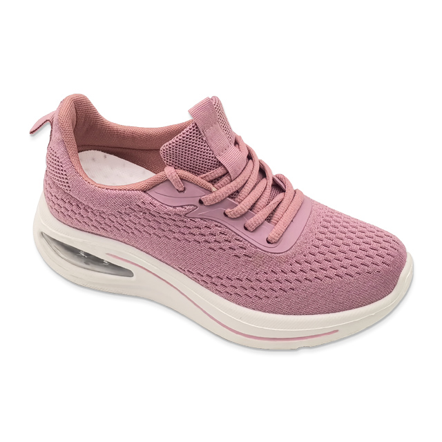 Women's Injection Shoes Solid Colored Sports Shoes Walking Casual Knitted Shoes