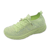Injection Shoes for Women Lace Up Shoes Performance Solid Color Walking Sneakers Decorated with Diamonds