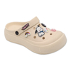 Kid's EVA Classic Thick Soled Round Toe Shoes Garden Shoes With Cute Pochacco Series Decoration