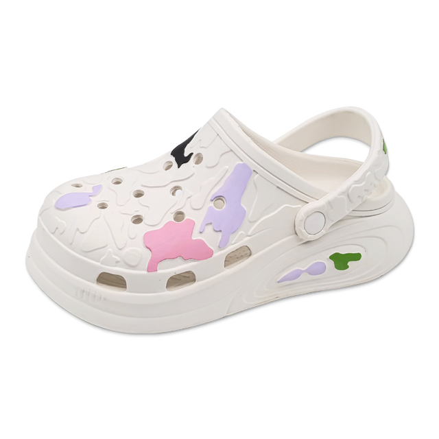 Men's And Women's EVA Shoes Outdoor And Indoor Wear Multicolour Garden Shoes