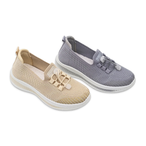 Women Casual Shoes Mesh Lace Up Style Sneakers Fashion Ladies Walking Shoes