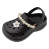 Children's EVA Shoes Beach Sandals For Girls Fashion Sandals with Pearl Chain