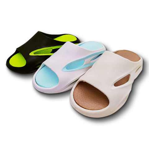  EVA Men's Double Color Beach Shoes Unisex Trendy Slippers for Outdoor