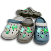 Kid’s EVA Shoes Cute Boys Girls Garden Shoes with Cartoon Dinosaur Button