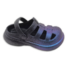 Children's Shoes EVA Closed Toe Sandals Summer Beach Shoes Gradient Color with Glitter