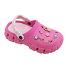 Kid's EVA Clogs Shoes Fashion Girls Shoes Sandals with Exquisite Accessories on The Shoe Upper