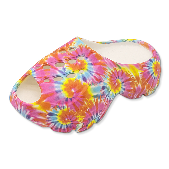 EVA Soft Sole Women's Shoes Outdoor Beach Shoes Girl's Slippers Colorful Mixed Colors with Thick Bottom