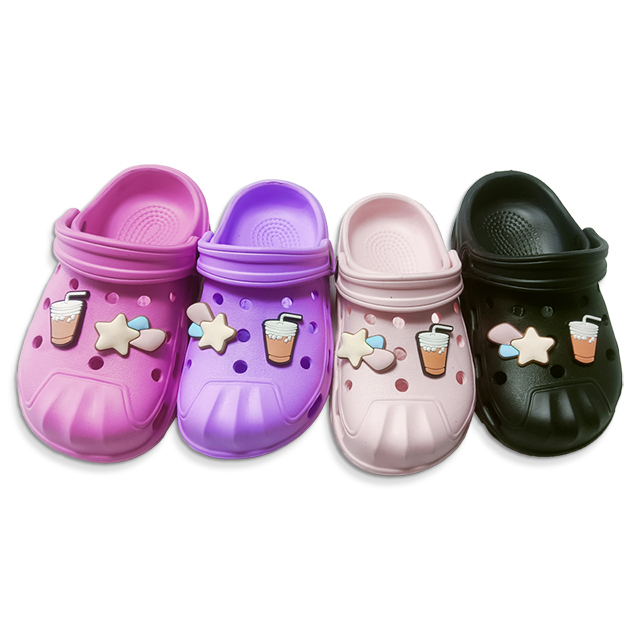 Cute Cartoon Kids Summer EVA Shoes for Girls Garden Shoes Children Slides Slippers