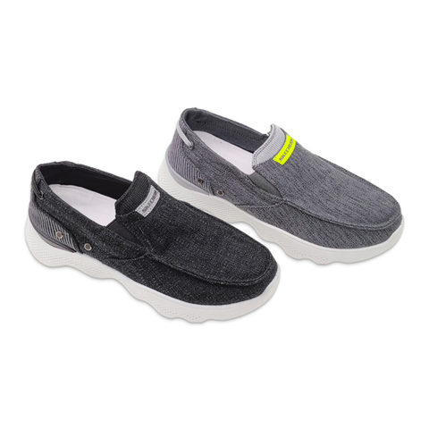 Simple Mature Style Gentleman Retro Flying Knitting Mens Loafer Shoes Casual