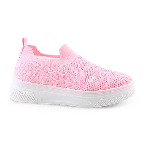 Childrens Breathable Walking Shoes For Kids Solid Color Running Casual Shoes
